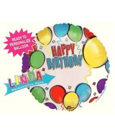 Happy Birthday Personalised Balloon