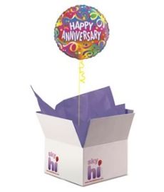 Happy Anniversary Balloon in a Box