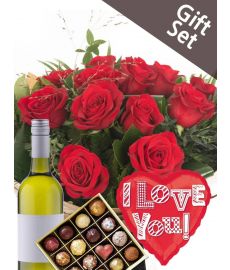  Romantic White Wine Gift Set ❤️