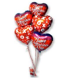 5 Valentine's Balloons