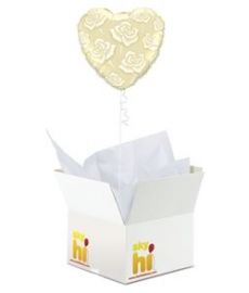 Candelight Roses Balloon in a Box